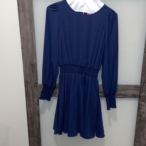 Sold Lilly Pulitzer navy blue dress size 6